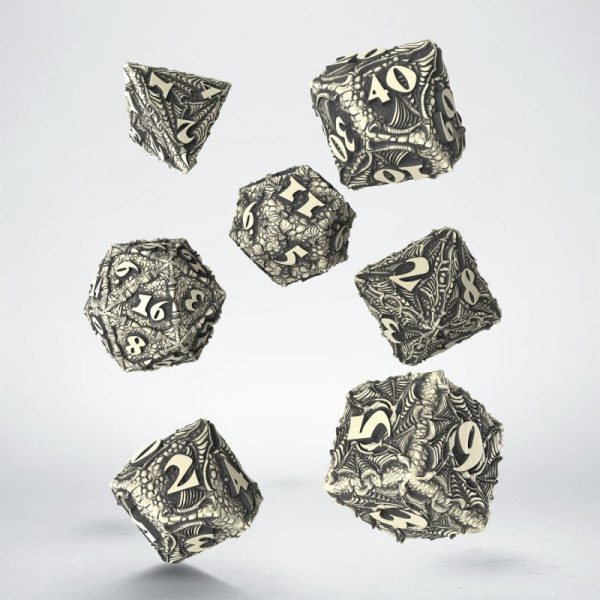 Dracopolis Dice Set: The Scandinavian Blackfang (7) Online Hot Sale