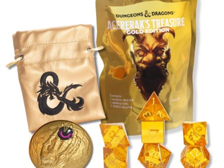 Acererak s Treasure D&D Blind Bag - Sirius Dice Gold Edition Online now