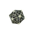 Hollow Dragon Tarnished Gold - Metal RPG Dice Set (LPG) Supply