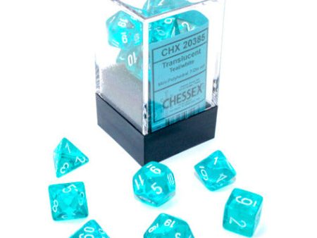 Mini Translucent Teal White - 7 Die Set (CHX20385) Online Sale