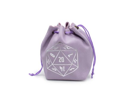 LPG Large Dice Bag - Light Purple For Cheap