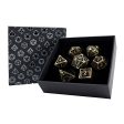 Hollow Dragon Tarnished Gold - Metal RPG Dice Set (LPG) Supply