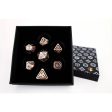 Concentric Black Brass - Metal RPG Dice Set (LPG) Supply