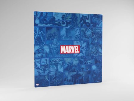 Marvel Champions: Game Mat XL - Blue Hot on Sale