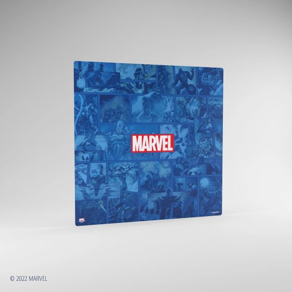 Marvel Champions: Game Mat XL - Blue Hot on Sale