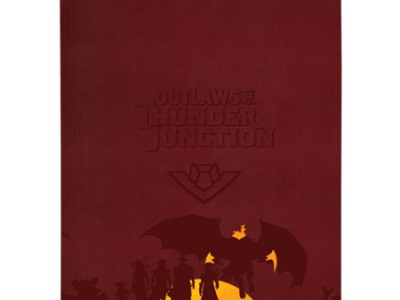 Outlaws of Thunder Junction Set Symbol & Gang Silhouette Zippered PRO-Binder - 9 Pocket Hot on Sale