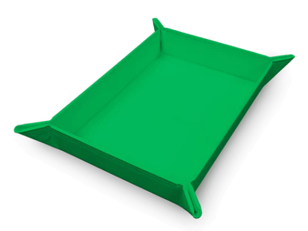 Vivid Magnetic Folding Dice Tray - Green Supply