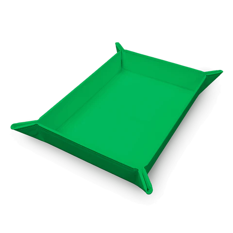 Vivid Magnetic Folding Dice Tray - Green Supply