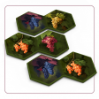 The Castles of Burgundy: Special Edition - Acrylic Hexes Supply