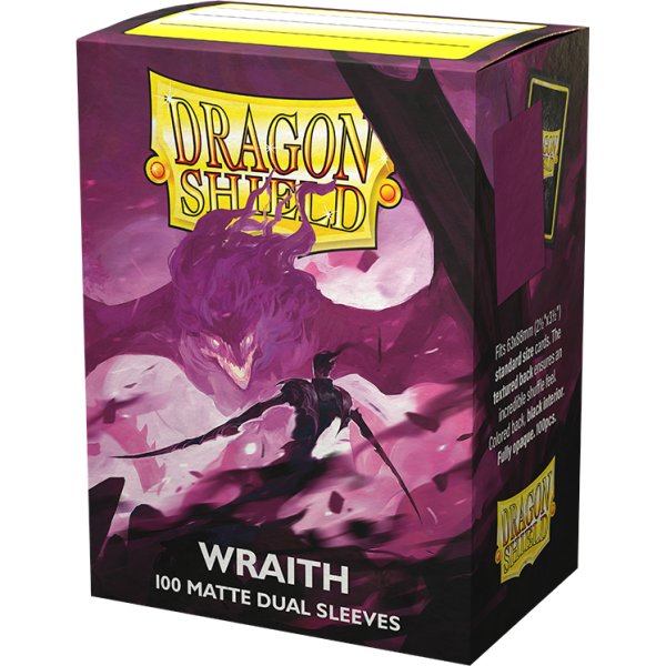 Dragon Shield Sleeves DUAL MATTE - Wraith (100pk) Fashion