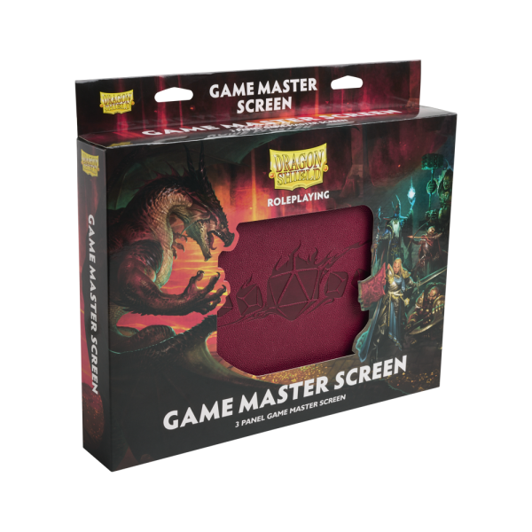 Game Master Screen - Blood Red Hot on Sale