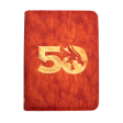 Printed Leatherette Book Folio Dungeons & Dragons 50th Anniversary For Cheap