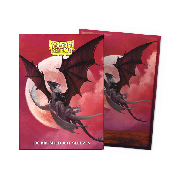 Dragon Shield - Box 100 Brushed ART Valentine 2024 Hot on Sale