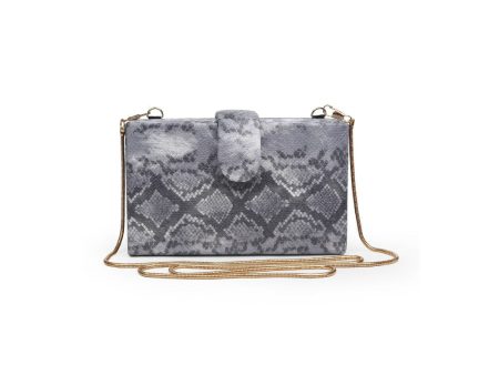 Bianca Snake Clutch For Cheap